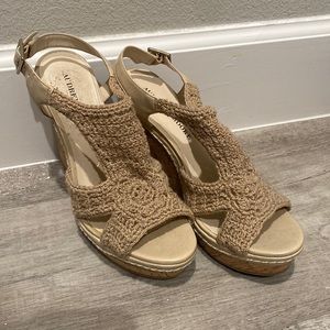 Audrey Brooke Crochet Wedge